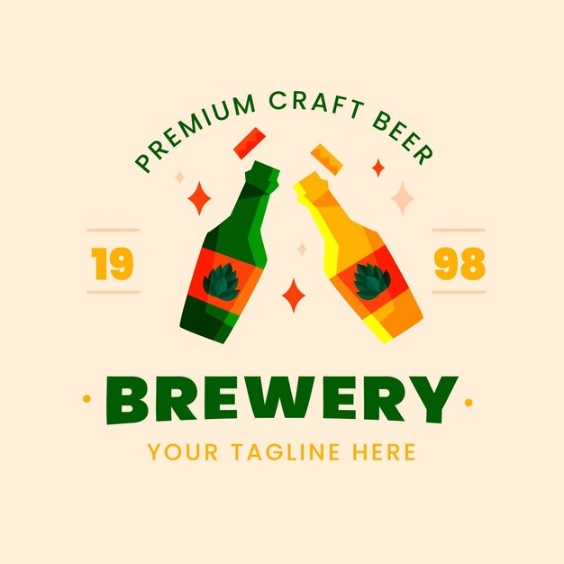 Brewery logo templates