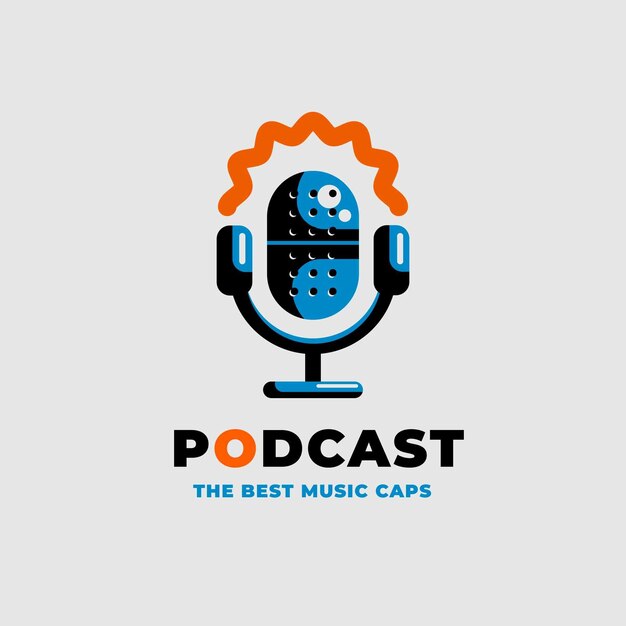 Podcast logo templates