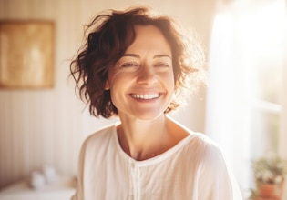 Lady smiling photos