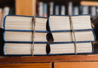 Textbooks photos