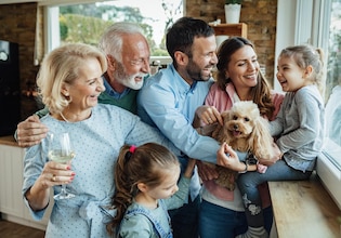 Happy family photos
