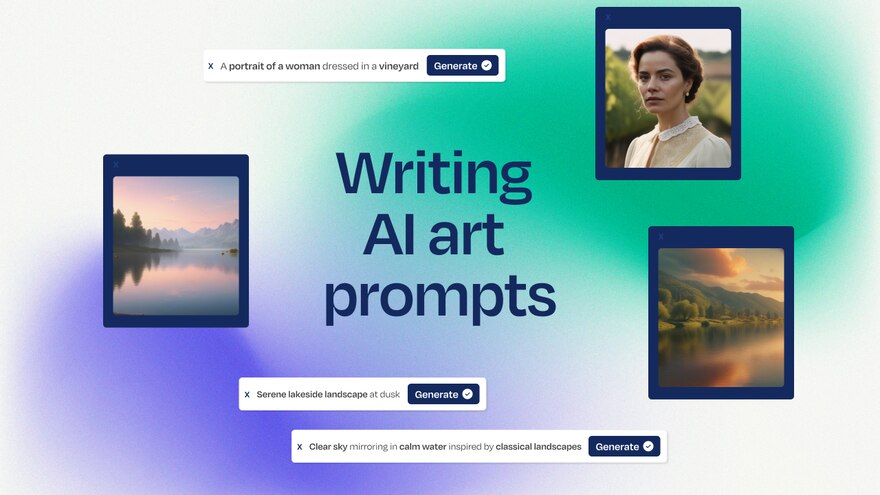 How to write AI art prompts for generating images