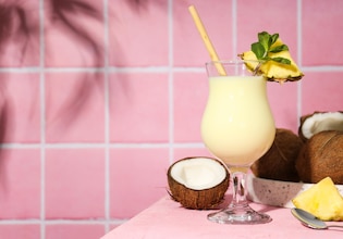 Coconut drink photos