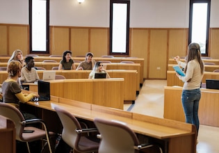 University classroom photos