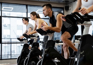 Indoor cycling photos