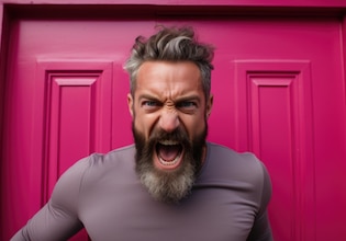Angry man