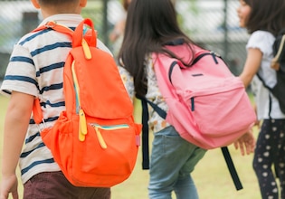School backpack photos
