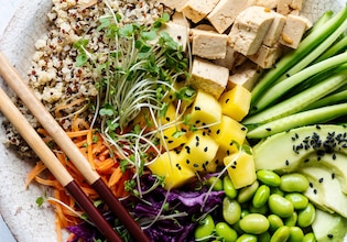 Vegan food photos