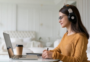 Online learning photos