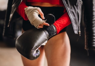 Boxing gloves photos