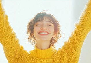 Happy person photos